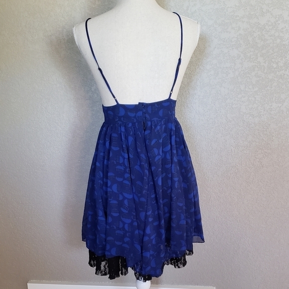 Sparkle & Fade mini ruffled hem dress size S - Picture 6 of 10